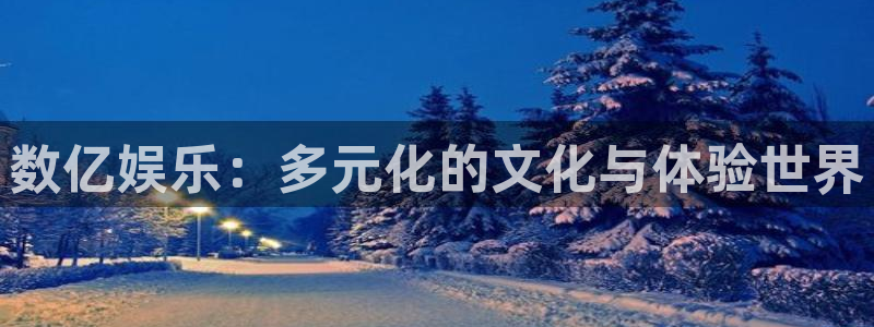 天天彩报1：数亿娱乐：多元化的文化与体验世界